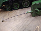 Vtg 1960's De Luxe Tiger Joe Army Tank Military Toy 550276 w/Remote Repair Parts