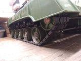 Vtg 1960's De Luxe Tiger Joe Army Tank Military Toy 550276 w/Remote Repair Parts