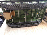 Vtg 1960's De Luxe Tiger Joe Army Tank Military Toy 550276 w/Remote Repair Parts
