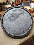 Vtg Cast Iron Texsport 8 Quart #12 Three Leg Dutch Oven Camping Cook Ware w/Lid