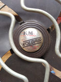 Vtg K&M Knapp Monarch Koldair 8 Inch Desk 4 Blade Fan Parts/Repair Lot St Louis