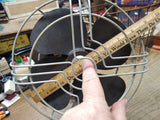 Vtg K&M Knapp Monarch Koldair 8 Inch Desk 4 Blade Fan Parts/Repair Lot St Louis