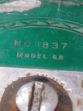 Vtg Shakespeare Tru Art Silent Automatic #1837 GB Fly Fishing Reel Works!