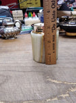 Vtg MCM Colibri Gas Table Top Cigarette Lighter Marble Agate? Gold Tone Japan!