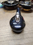 Vtg MCM SWANK Table Top Cigarette Lighter Red Black Golf Club Driver Head Japan!