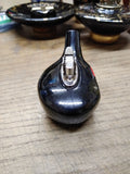 Vtg MCM SWANK Table Top Cigarette Lighter Red Black Golf Club Driver Head Japan!