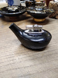 Vtg MCM SWANK Table Top Cigarette Lighter Red Black Golf Club Driver Head Japan!