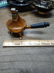 Vtg MCM Table Top Cigarette Lighter ASR 3 Footed Copper Plated Repair Lot USA!