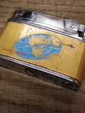 Vtg Sarome Swallow Cigarette Automatic Advertising Lighter International Traders