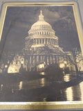 Vtg 1924 Calendar Washington Dc Capitol HOME NATIONAL BANK Union City Pa Unused!