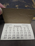 Vtg 1924 Calendar Washington Dc Capitol HOME NATIONAL BANK Union City Pa Unused!