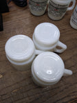 Vtg 3 Pc Fire King Anchor Hocking Pullman Std 1972 Safety Award Mugs Butler PA