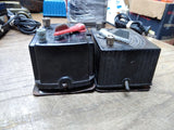 Vtg 2 Pc Lot Lionel Type 1012, 1010 Multi Volt O Gauge Train Transformers 35 W