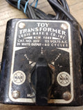 Vtg 2 Pc Lot Marx O Gauge Toy Train Transformers Model 309 25 Watts 115 Volts