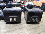 Vtg 2 Pc Lot Marx O Gauge Toy Train Transformers Model 309 25 Watts 115 Volts