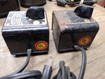 Vtg 2 Pc Lot Marx O Gauge Toy Train Transformers Model 309 25 Watts 115 Volts