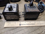 Vtg 2 Pc Lot Marx O Gauge Toy Train Transformers Model 309 25 Watts 115 Volts