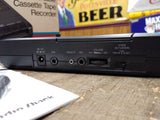 Vtg Radio Shack CTR 67 Portable Cassette Recorder Voice Activated Works w/Box!