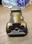 Vtg Banthrico Coin Bank 1937 Rolls Royce w/Plug 7 inch Metal Car Chicago Ill USA