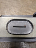 Vtg Banthrico Coin Bank 1937 Rolls Royce w/Plug 7 inch Metal Car Chicago Ill USA