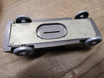 Vtg Banthrico Coin Bank 1937 Rolls Royce w/Plug 7 inch Metal Car Chicago Ill USA