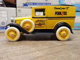 Vtg Liberty Classics Ford Model A Pennzoil Coin Bank Delivery Van Die Cast Metal