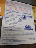 Heritage Rough Rider Revolver Box w/Paperwork 22 Mag Cylinder Trigger Lock Nice!