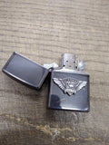 Vtg Unfired 1996 Zippo Lighter Camel Wings Genuine Taste Midnight Chrome!