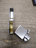 Vtg Unfired 1996 Zippo Lighter Camel Wings Genuine Taste Midnight Chrome!