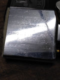 Vtg Unfired 1997 Zippo Cigarette Lighter Camel Tomb Stone Midnight Chrome!