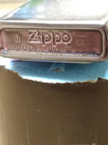 Vtg Unfired 1997 Zippo Cigarette Lighter Camel Tomb Stone Midnight Chrome!