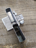 Vtg Rare Unfired 1996 Zippo Lighter Players Navy Cut Cigarettes Antique Silver!!