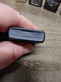 Vtg Unfired 2004 ZIPPO CAMEL Wings Genuine Taste Black Matte Cigarette Lighter