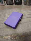 Unfired Zippo 1993 94 RJRTC Purple Matte Sunset Oasis Camel Cigarette Lighter