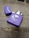 Unfired Zippo 1993 94 RJRTC Purple Matte Sunset Oasis Camel Cigarette Lighter