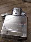 Vtg Unfired 2004 ZIPPO Marlboro Eat Ride Sleep Gold Dust Cigarette Lighter Nice!
