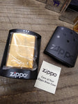 Vtg Minty 2006 ZIPPO Solid Polished Brass Cigarette Lighter "LOVE YOU" w/Box!