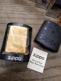 Vtg Minty 2006 ZIPPO Solid Polished Brass Cigarette Lighter "LOVE YOU" w/Box!