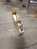 Vtg Minty 2006 ZIPPO Solid Polished Brass Cigarette Lighter "LOVE YOU" w/Box!