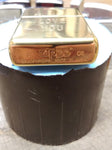 Vtg Minty 2006 ZIPPO Solid Polished Brass Cigarette Lighter "LOVE YOU" w/Box!