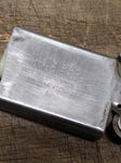Vtg 1992 Zippo Slim Brass Marlboro Steer Star Cigarette Lighter Monogrammed JEB
