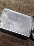 Vtg 1992 Zippo Slim Brass Marlboro Steer Star Cigarette Lighter Monogrammed JEB