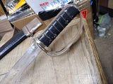Vtg Hand Made Sword Scabbard Fancy Scroll Work Fraternal Dress Parade Display!