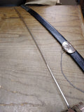 Vtg Hand Made Sword Scabbard Fancy Scroll Work Fraternal Dress Parade Display!