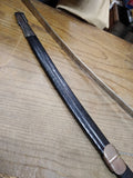 Vtg Hand Made Sword Scabbard Fancy Scroll Work Fraternal Dress Parade Display!