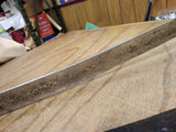 Vtg Hand Made Sword Scabbard Fancy Scroll Work Fraternal Dress Parade Display!