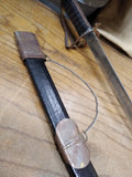 Vtg Hand Made Sword Scabbard Fancy Scroll Work Fraternal Dress Parade Display!