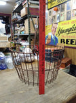 Vtg Egg Fruit Vegetable Metal Wire Basket Original Farmhouse Primitive Decor