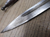 Vtg WWII WW2 Original German Mundlos 7727 C Bayonet WaA243 with Scabbard 15 Inch