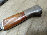 Vtg WWII WW2 Original German Mundlos 7727 C Bayonet WaA243 with Scabbard 15 Inch